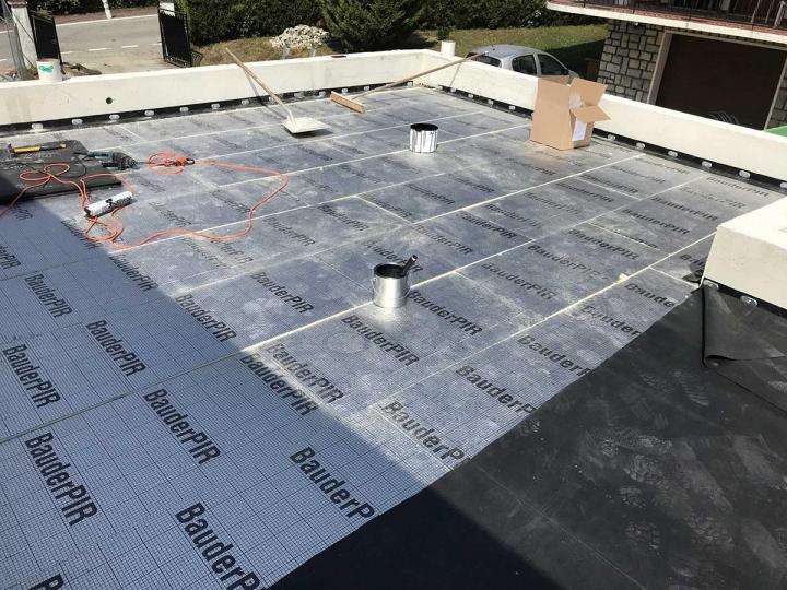 Étanchéité EPDM de toits-terrasses