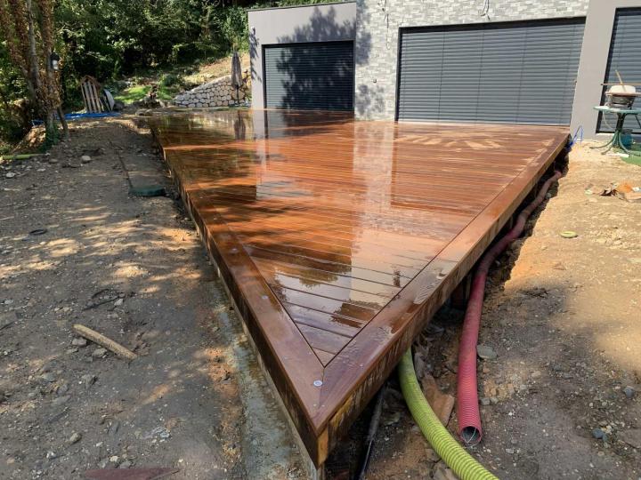 Pose de bardage, Villard-Bonnot